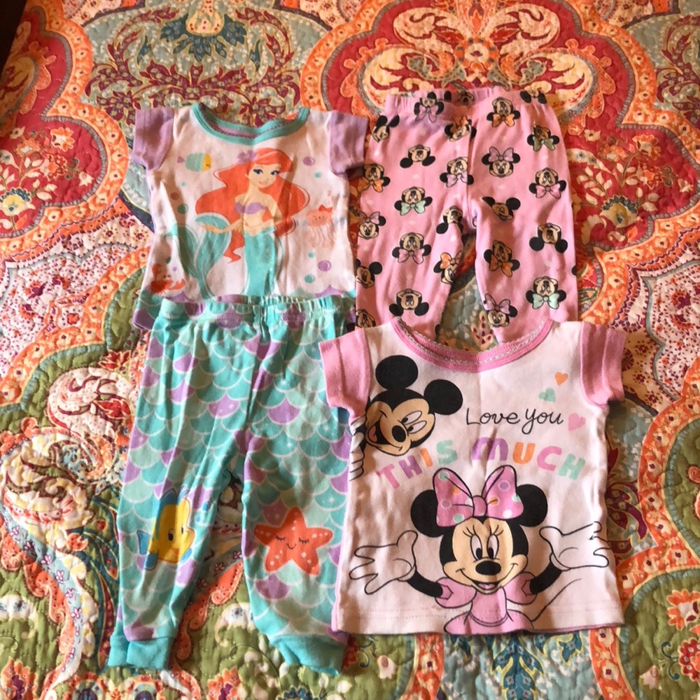 Baby girls pajama 2 piece set